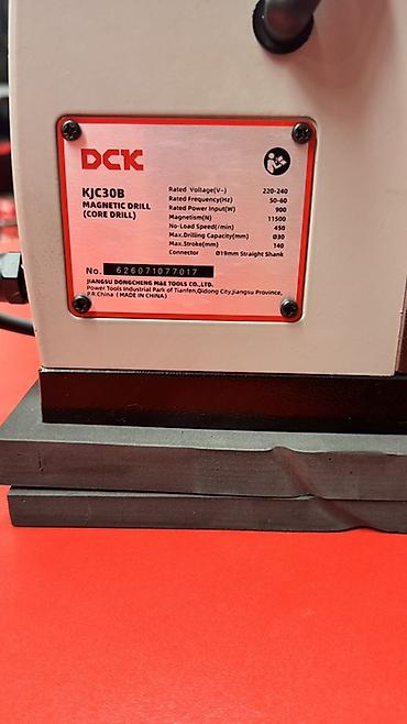 магнитный: Магнитный сверлильный станок DCK KJC30B (core drill) - Тип: магнитная — 3