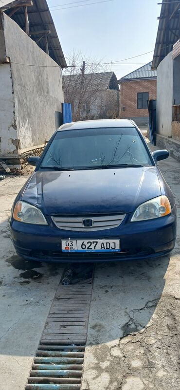 hinda civic: Honda Civic: 2003 г., 1.7 л, Механика, Бензин, Седан