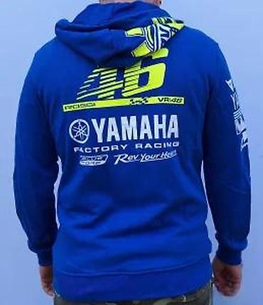 Duksevi: Yamaha MotoGP muška dukserica sa rajsferšlusom – plava - Sportski — 18