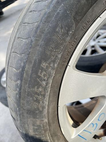 valino pergea 08rs: Колеса в сборе 225 / 55 / R 17, Лето, Б/у, Комплект, Легковые, Литые, отверстий - 5 — 4
