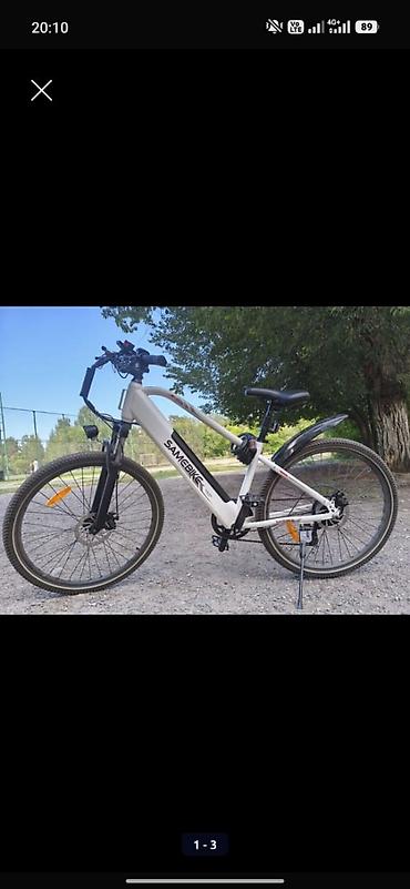 Спорт и хобби: Электровелосипед SAMEBIKE (городской/кросс-кантри) - Легкая — 1