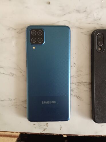 60 fps veren telefonlar samsung: Samsung Galaxy A12, 64 GB, rəng - Göy, Sensor, Barmaq izi, İki sim kartlı