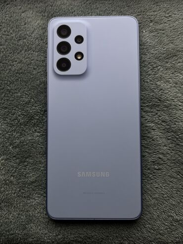 Samsung: Samsung Galaxy A33 5G, Б/у, 128 ГБ, цвет - Голубой, 2 SIM