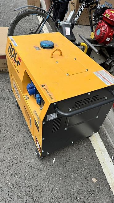 Генераторы: Дизельный генератор ROLF TOP-6500T (Germany Technology), бесшумный, 50 — 4