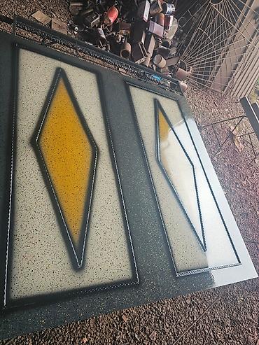 plastic qapi: Butun Dəmir Darvazalar və ya həyət qapısı pult ilədə var. Balkon — 9