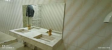 Mərmər teksturalı süni daşdan (akril/kuarz səth) hazırlanmış hamam lalafo.az -da Mərmər teksturalı süni daşdan (akril/kuarz səth) hazırlanmış hamam