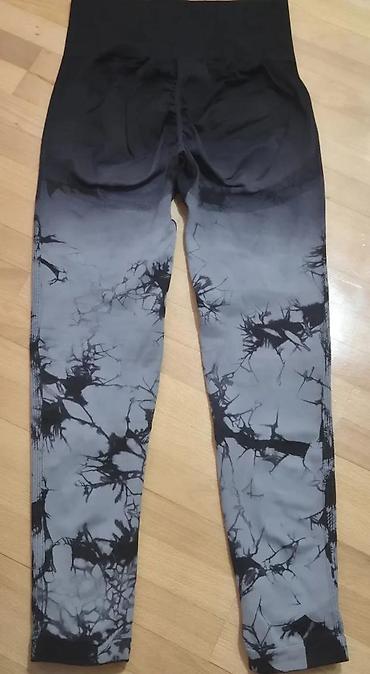 Helanke, biciklistički šortsevi: Ženske sportske helanke – visoki struk, bez šavova, elastične - — 9