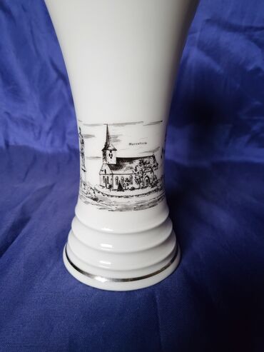 Ostali kućni dekor: Vaza nova Bavaria 70te. wunsiedel porcelan. Vaza je nova,sve na — 4
