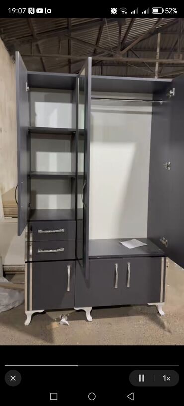 Dolablar: Yeni, Açılan, 3 qapılı Düz dolab, Şifonyer, Azərbaycan — 12