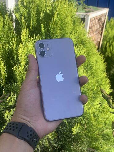 Apple iPhone: IPhone 11, 128 ГБ, Deep Purple, 100 %