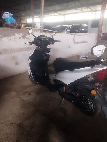 en ucuz elektrikli scooter: LUYUAN elektrik skuter - Rəng: ağ/qara gövdə, idman üslublu dizayn — 4