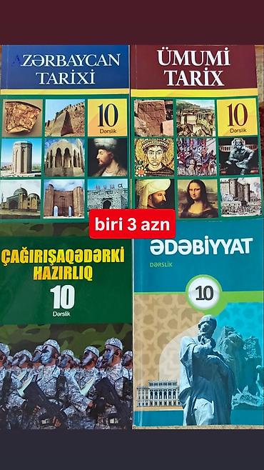 Məktəb dərslikləri satılır. 9-cu sinif: - Riyaziyyat, Fizika (2 — 2