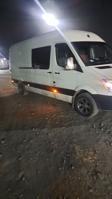 купить багажник для велосипеда: Грузопассажирский фургон Mercedes-Benz Sprinter (длинная база, высокий