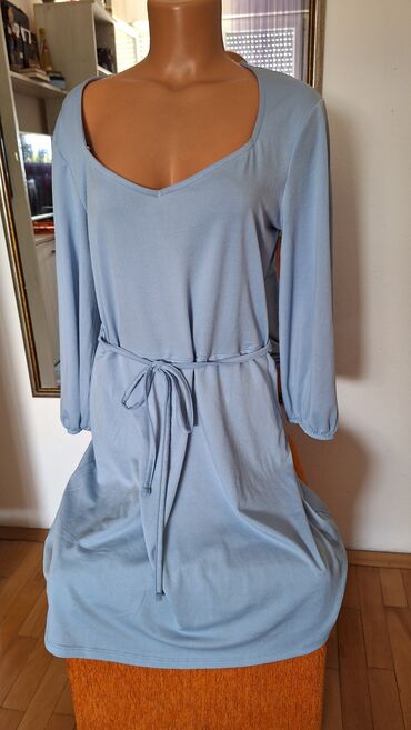 plišane haljine 2022: Lc Waikiki L (EU 40), color - Light blue, Other style, Long sleeves