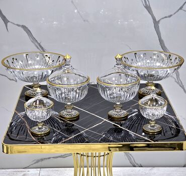 Süfrə qab-qacaqı: 6lı dəst böyük meyvə qabı ilə 85₼(cr)