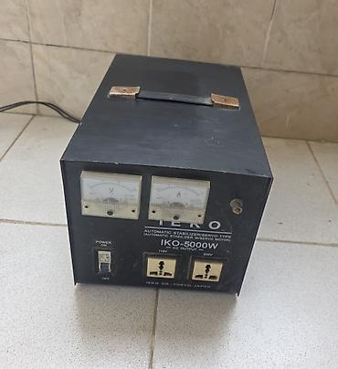 stablizator 5000: İşlənmiş, Sənaye üçün, 3 faza, Gərginliy stabilizatoru, 220/110 V, Kredit yoxdur — 3