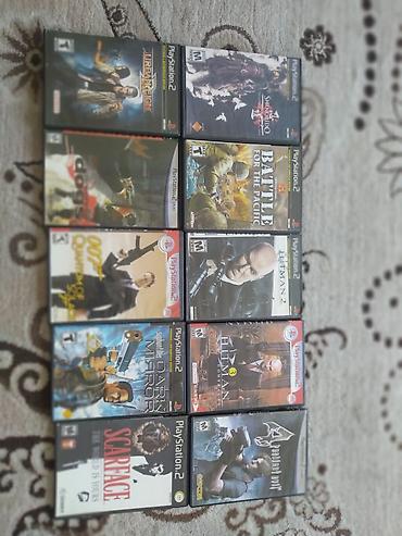 Техника и электроника: PlayStation 2 üçün disklər 1 ədədi 2 AZN tək tək satılmır 5 və ya 10 — 10