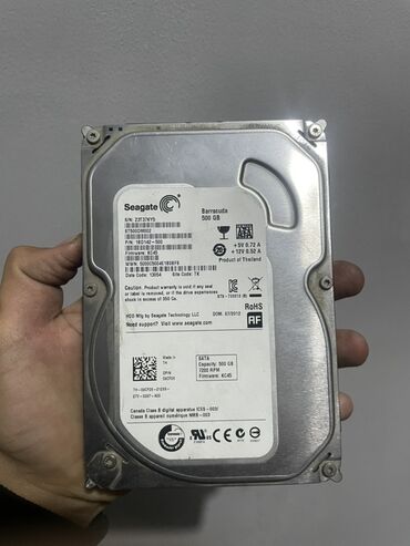 камеры для компьютера с микрофоном: Накопитель, Seagate, HDD, 512 ГБ, 3.5", Для ПК
