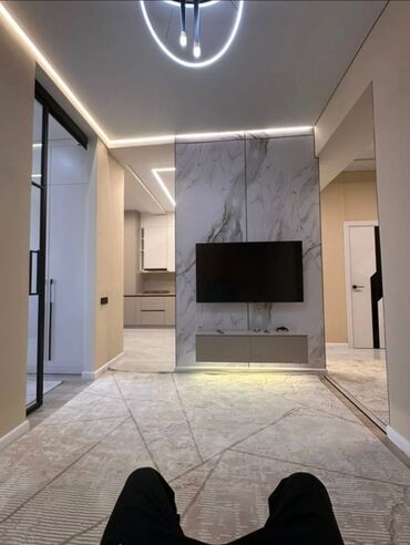 комната в тамчы: 2 комнаты, 60 м², С мебелью