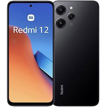 led свет: Redmi, Redmi 12, Б/у, 256 ГБ, цвет - Черный — 1