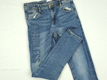 sandały kryte dla chłopca: Jeans, Boys, 10 years, 140, condition - Very good