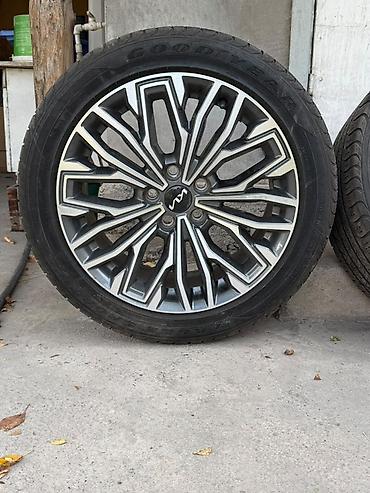 Колеса в сборе 245 / 45 / R 18, Лето, Б/у, Пара, Легковые, Литые, отверстий - 5