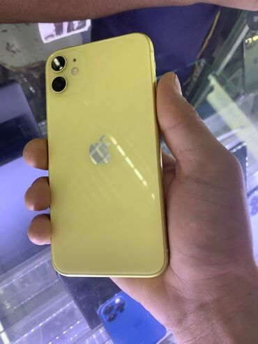 айфон бесплатно отдам: IPhone 11, Б/у, 64 ГБ, Желтый