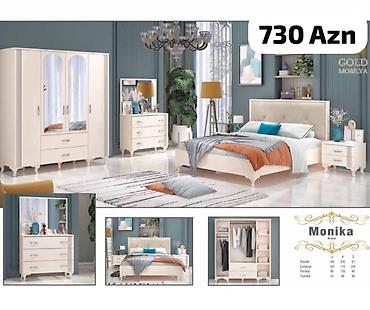 Yataq otağı dəstləri: İkinəfərlik çarpayı, Dolab, Termo, Tumba, Yeni — 66