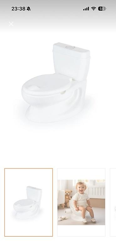 Xəstələr üçün unitazlar: Uşaq tualeti – mini klozet dizaynlı öyrədici potty - Real klozetə — 1