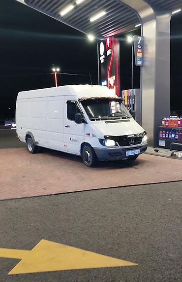 Коммерческий транспорт: 2003 год объём 2.7 хорошем состоянии Mercedes-Benz Sprinter (длинная — 5