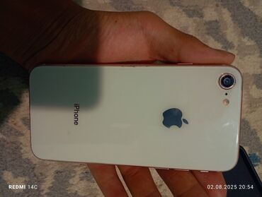 наушник для айфон: IPhone 8, Б/у, 64 ГБ, Чехол, 100 %