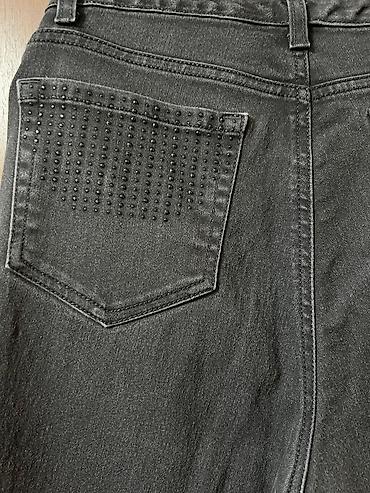 jones: Джинсы, Zara basic, Турция, Средняя талия, С вышивкой — 7