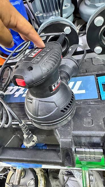 пылеотвод: Орбитальная шлифмашина TEH TS12532 - Тип: эксцентриковая (rotary/DA) — 1