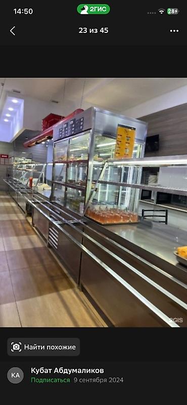 Продажа ресторанов, кафе: Сдается действующее кафе/столовая с посадочными местами — 6