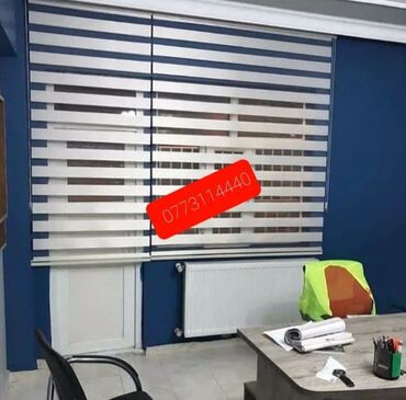 Rulon ştorlar: Zebra stor pərdə – ev və ofislər üçün müasir günəşdənqoruyucu sistem — 3