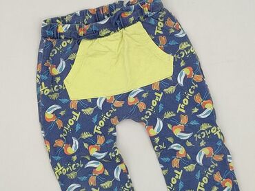 czarne spodnie woskowane z wysokim stanem: Legginsy dziecięce, So cute, 2-3 lat, 92/98, stan - Bardzo dobry