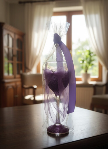 Svadbena oprema: Ukrasne čaše za vaša Slavlja za mladence, kumove, punolestva. Ulepšaj na lalafo.rs — 1 Svadbena oprema: Ukrasne čaše za vaša Slavlja za mladence, kumove, punolestva. Ulepšaj — 1