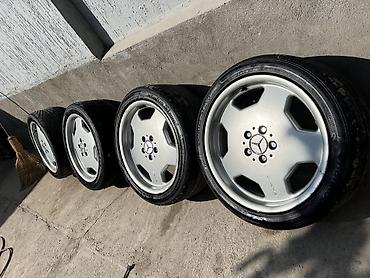 Транспорт: Колеса в сборе 245 / 40 / R 18, Лето, Б/у, Комплект, Легковые, Литые, отверстий - 5 — 5