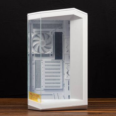 Korpuslar: MSI Gaming Case MAG PANO 100R PZ Black / White • Üst, yan və alt — 5