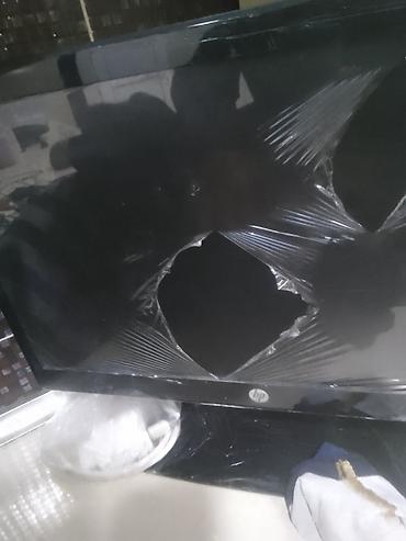 hp monoblok: Məhsul: RGB işıqlı oyun kompüter korpusu + HP monitor (ekranı — 2