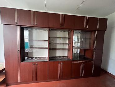 модулный: Стенка-горка для гостиной, модульная, классический дизайн. - — 1