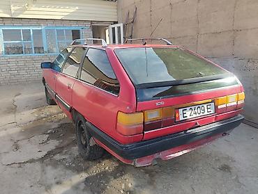 унаа бишкек авторынок: Audi 100: 1990 г., 2 л, Кол менен иштөөчү, Бензин, Универсал — 1