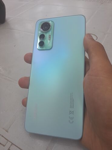 xiaomi s2: Xiaomi Mi 12 Lite, 256 GB, rəng - Mavi, 
 Zəmanət, Sensor, Barmaq izi
