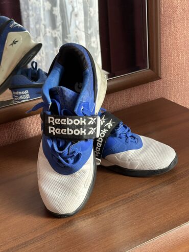 Кроссовки и спортивная обувь: Мужские кроссовки, 42, Reebok, Б/у, цвет - Белый, Самовывоз