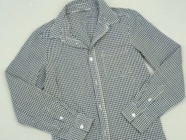 koszula blekitna: Shirt 10 years, condition - Very good, pattern - Cell, color - Blue