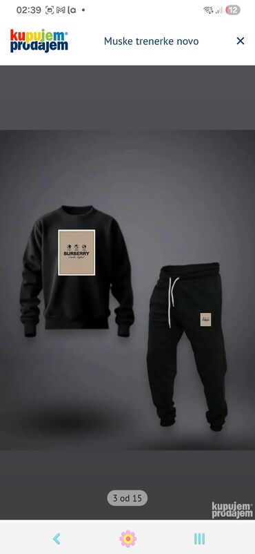 Trenerke: Komplet trenerka – udobna, moderna i izrađena od kvalitetnog pamuka na lalafo.rs — 2 Trenerke: Komplet trenerka – udobna, moderna i izrađena od kvalitetnog pamuka — 2