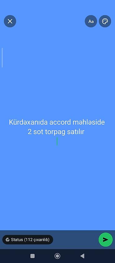 samaxida torpaq sahesi satilir: 2 sot, Tikinti — 1