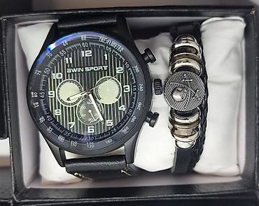 Ručni satovi: Muški set ručnih satova sa narukvicama - Više dizajna u kompletu — 11