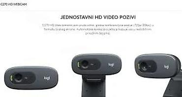 Web kamere: Logitech C270 HD web kamera - HD 720p video pozivi pri 30 fps u — 14