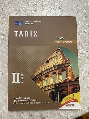 Книги и журналы: Dərs və imtahan hazırlığı üçün kitablar toplusu 1) Tarix – “Aylıq — 9